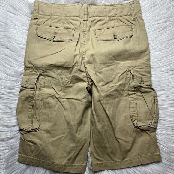 Gap Ranger Cargo Shorts Khaki Size 14 Husky - Picture 3 of 3